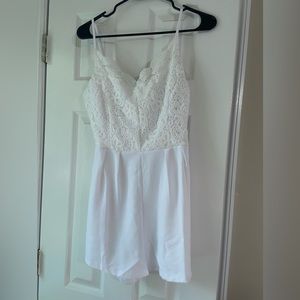 White romper